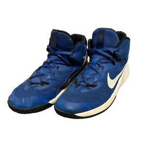 YOUTH boys Nike Future Court Blue/White High Top Shoes Sz 7 Kid's, Mens 7